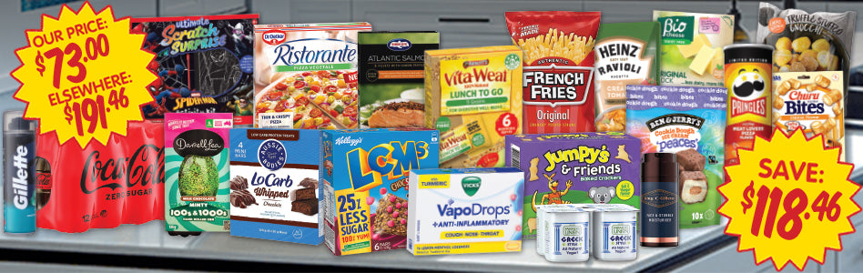 CHEAP GROCERIES!! Don't pay RRP when you can save this much at NQR!!