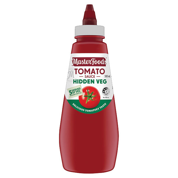 Masterfoods Hidden Vegetable Tomato Sauce 500ml