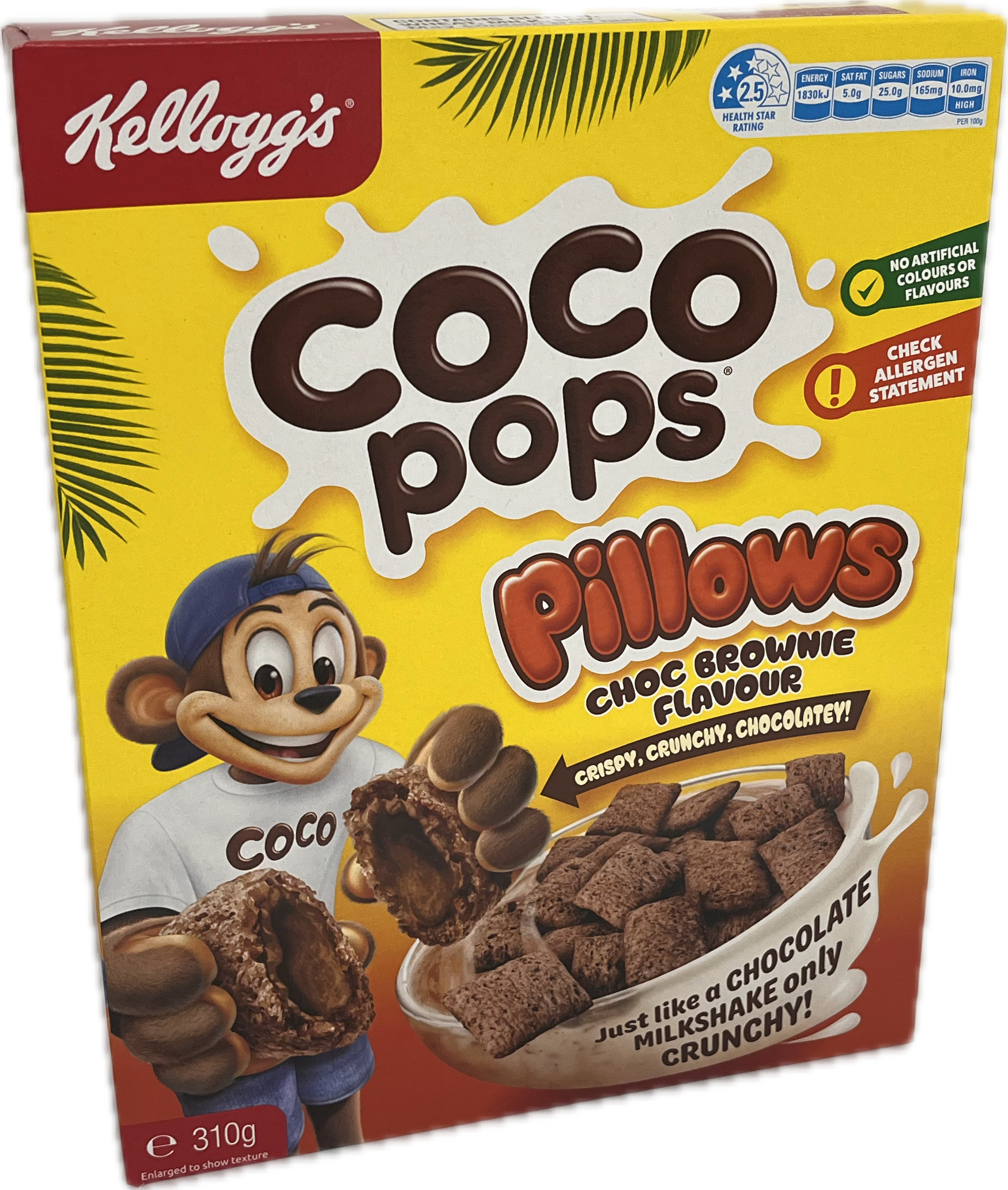 Kelloggs CoCo Pops Pillows 310g