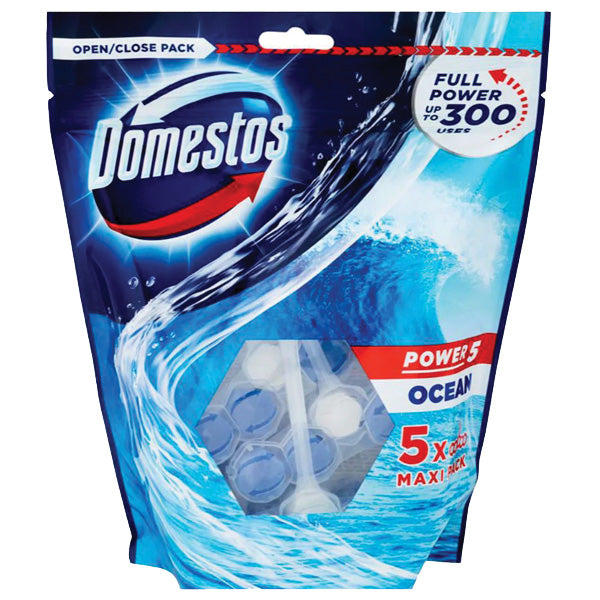 Domestos Toilet Cages Ocean 5pk