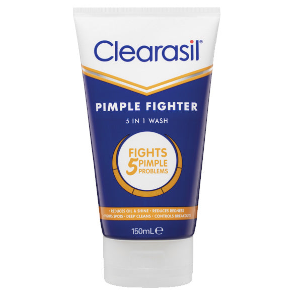 Clearasil Pimple Fighter 5 in 1 Exfoliating Scrub 150ml