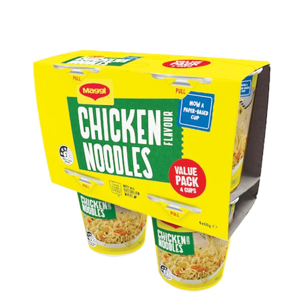 Maggi Chicken Noodle Cup 4-Pack