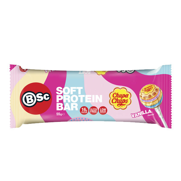 Body Science Soft Protein Bar Chupa Chup Vanilla 55g