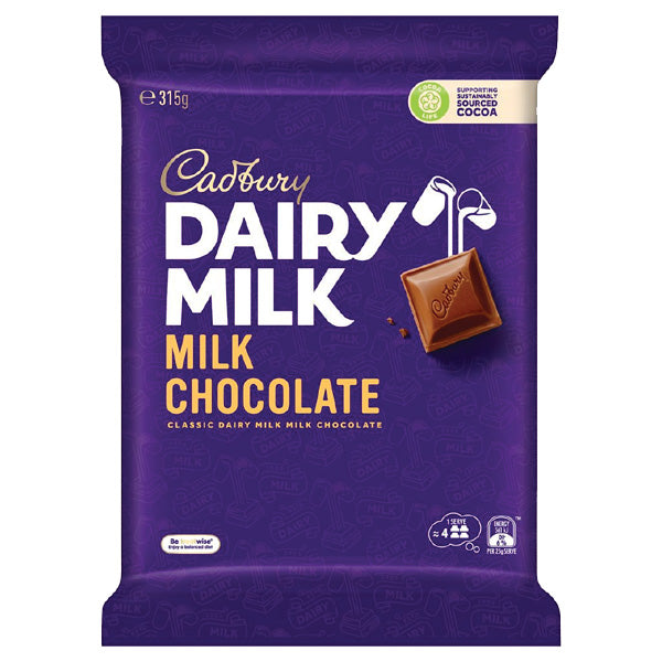 Cadbury Dairy Milk Chocolate Block 315g