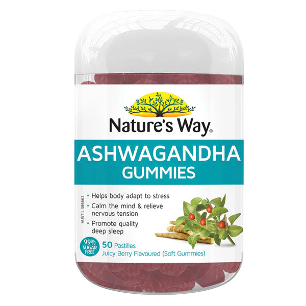 Nature's Way Ashwagandna Gummies 50pk