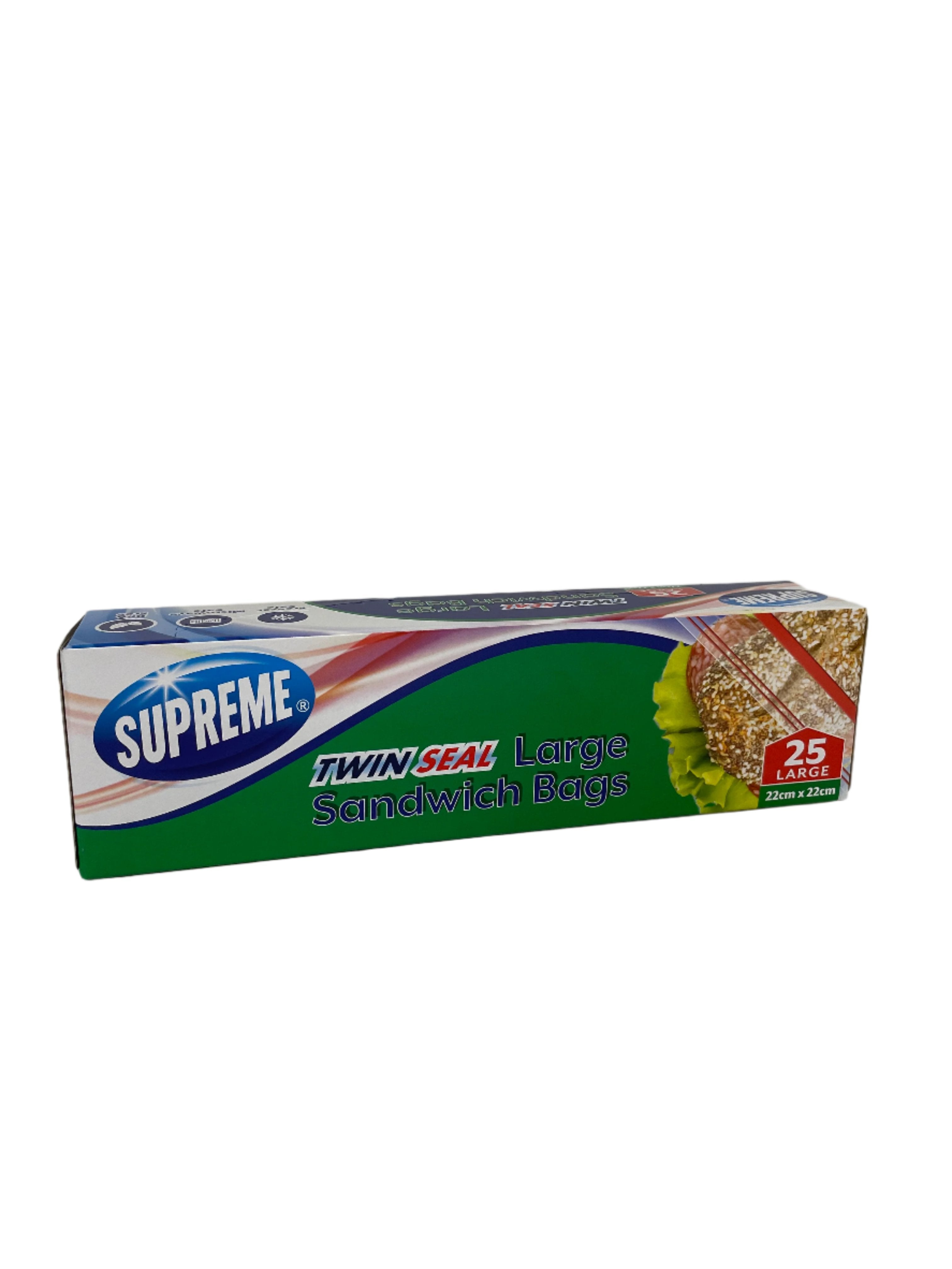 Supreme Sandwich Bags Large 25pk