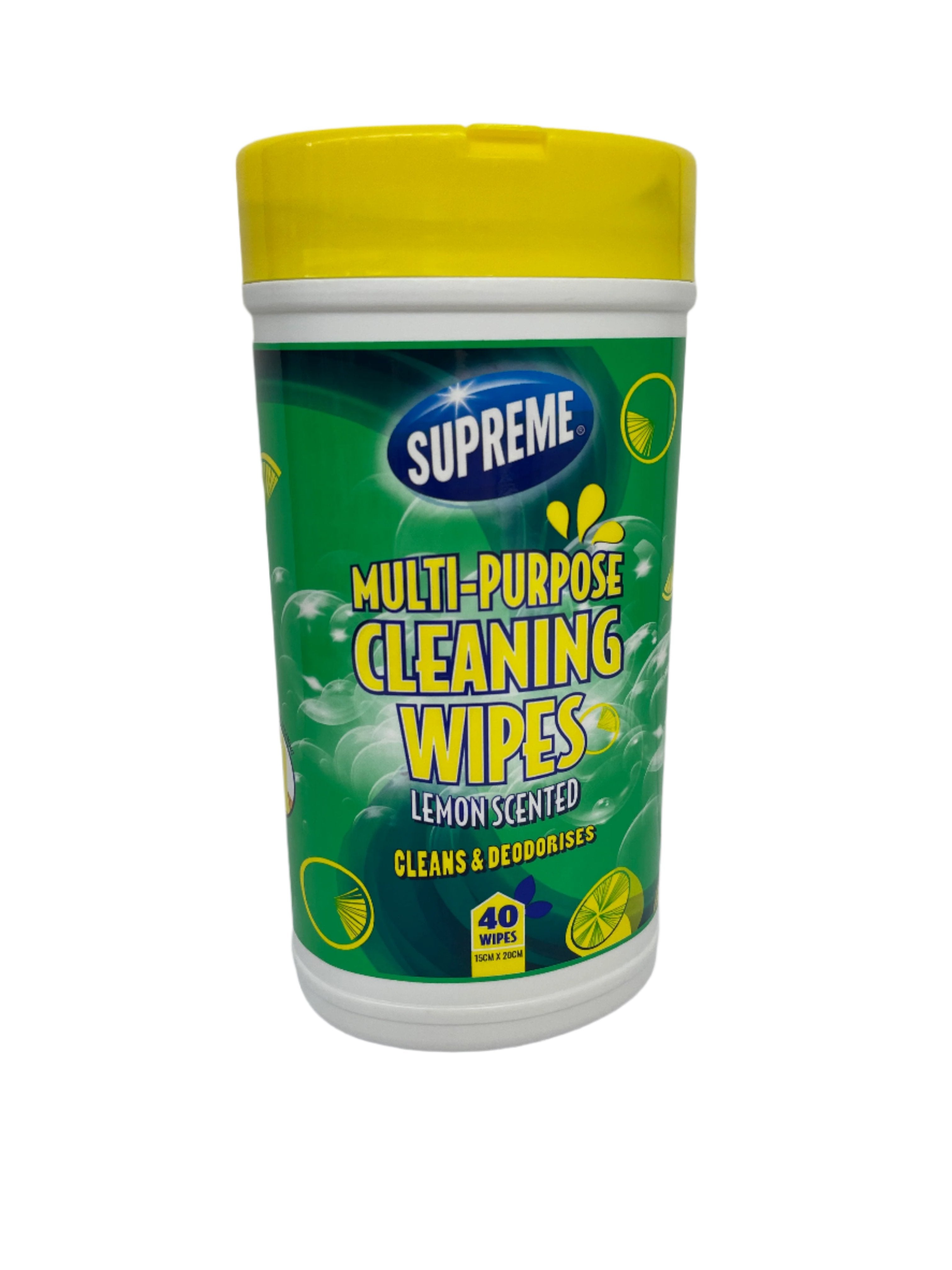 Supreme Wipes 40pk Varieties