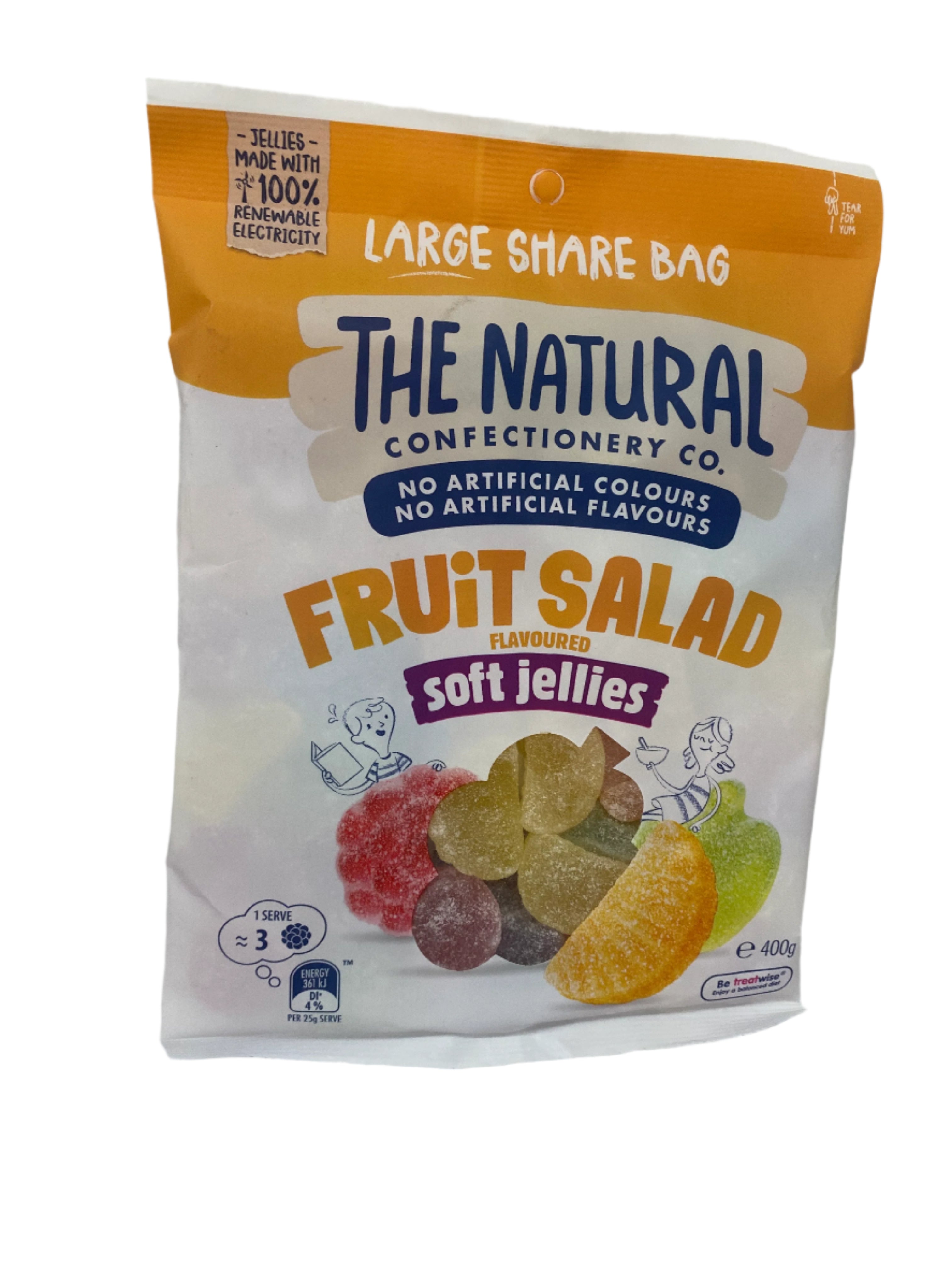 TNCC Fruit Salad Soft Jellies 400g