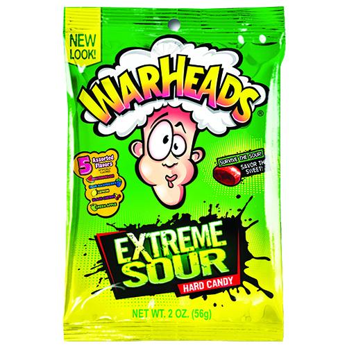 Warheads Extreme Sour Hard Candy 56G