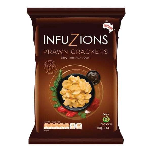 Infuzions Prawn Crackers Potato Mix BBQ Rib 110g