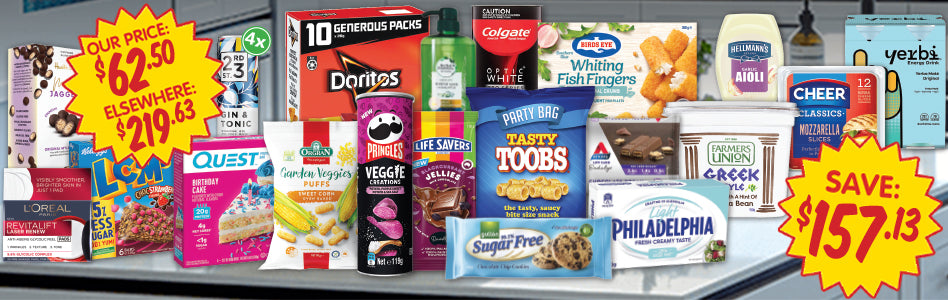 A Happy New Financial Year FULL OF CHEAP GROCERIES!!