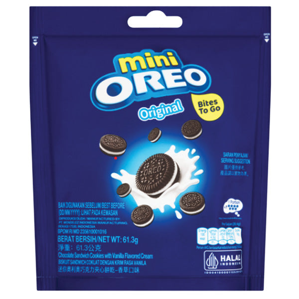 Oreo Mini Vanilla Biscuit 61G