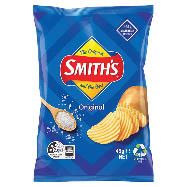 Smiths Crinkle Cut Original Salted 45g