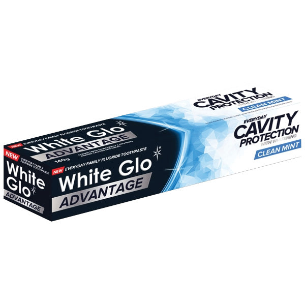 White Glo Advantage Toothpaste Clean Mint 140g