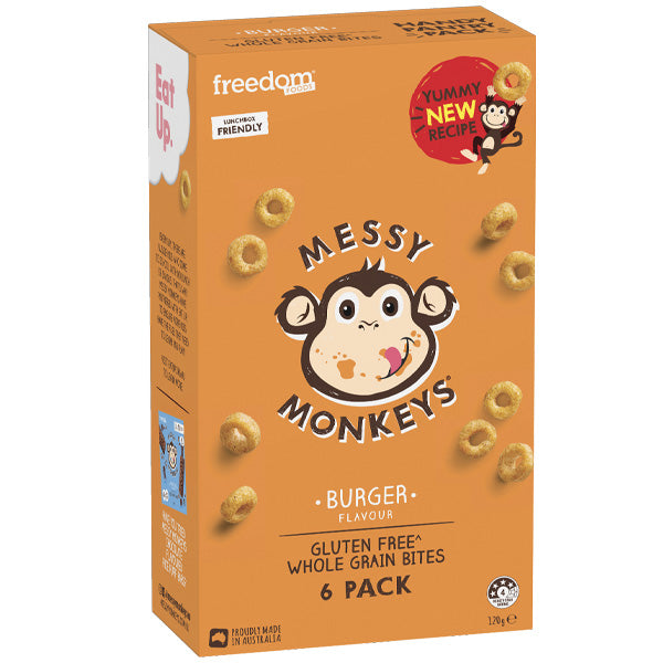 Messy Monkey Burger Bites 6-Pack