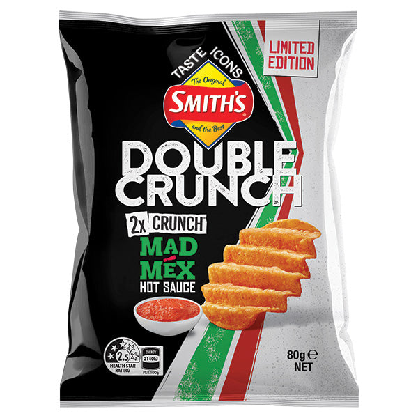 Smith's Double Crunch Hot Sauce 80g