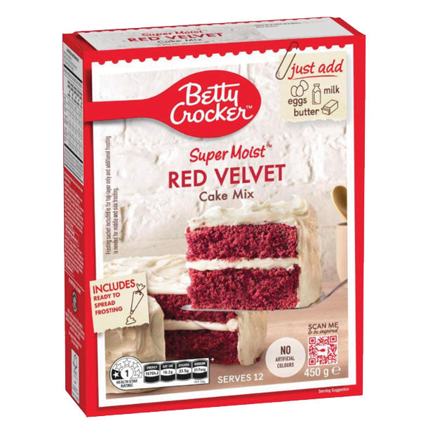 Betty Crocker Red Velvet Cake Mix 480g