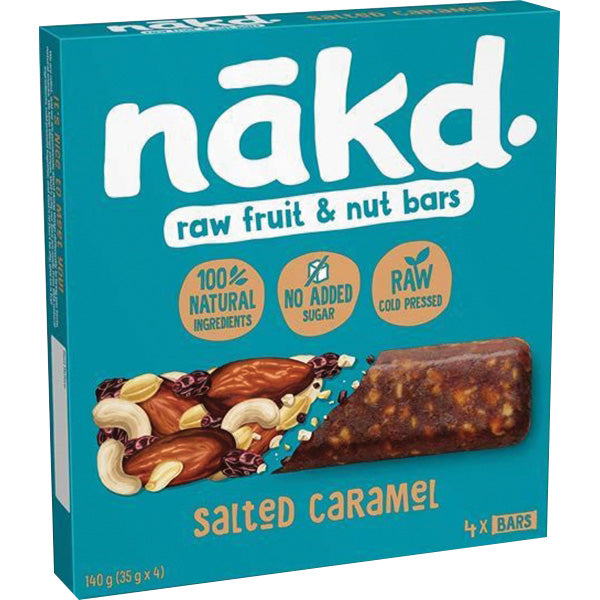 Nakd Salted Caramel 4-pack