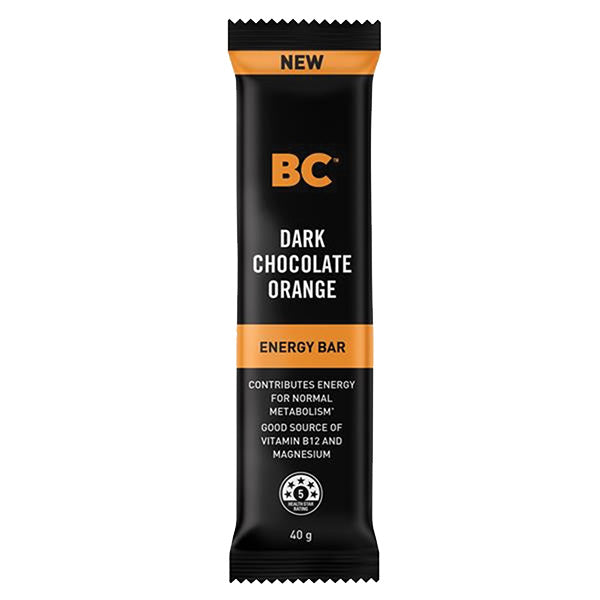 BC Energy Bar Dark Chocolate Orange