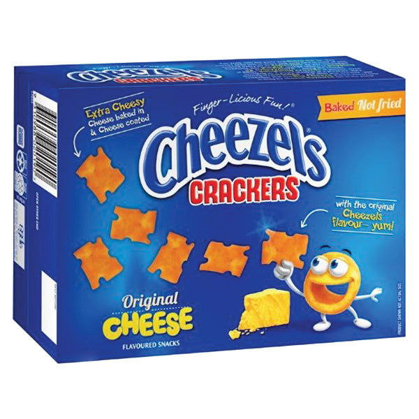 Cheezels Cheese Crackers 135g
