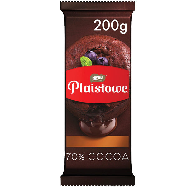 Plaistowe 70% Cooking Chocolate 200g