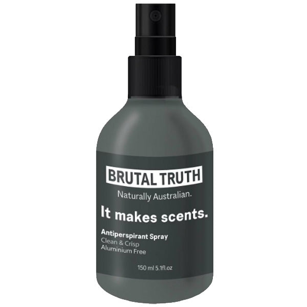 Brutal Truth Antiperspirant Spray 125ml - 2 for $5 or 1 for $3