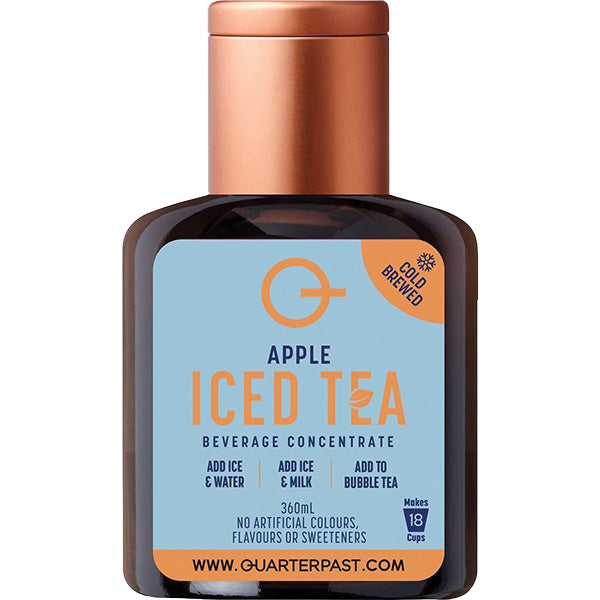 Quarterpast Iced Tea Concentrate Apple 360ml