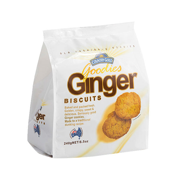 Country Gold Ginger Biscuits 240g