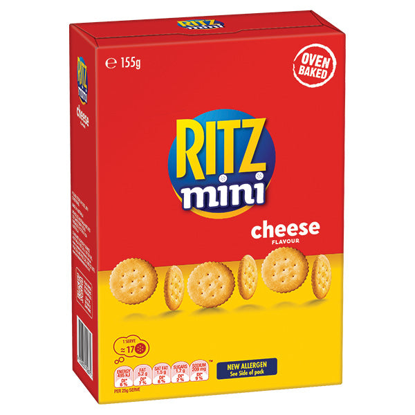 Ritz Mini Munching Cheese 155g