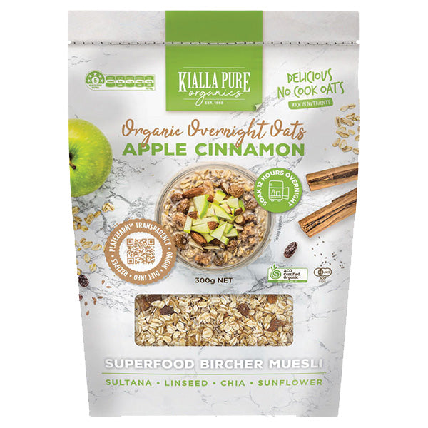 Kialla Overnight Oats 300g Varieties