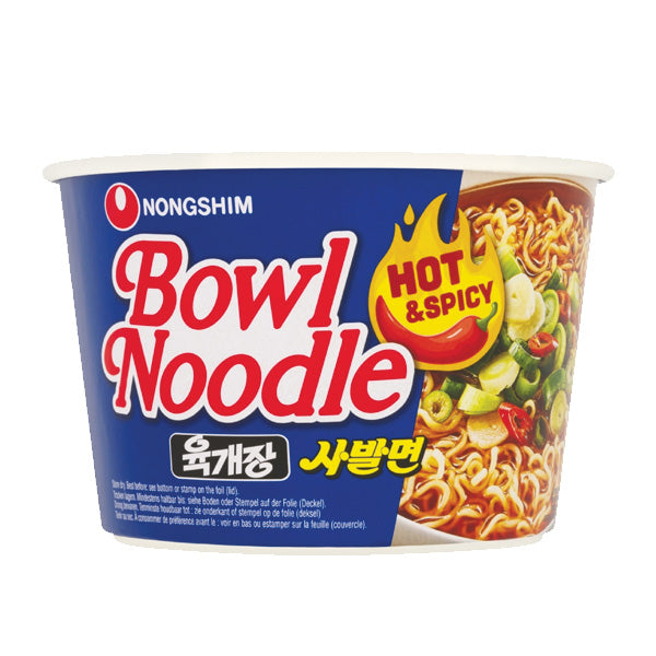 Nongshim Bowls Hot & Spicy 100g