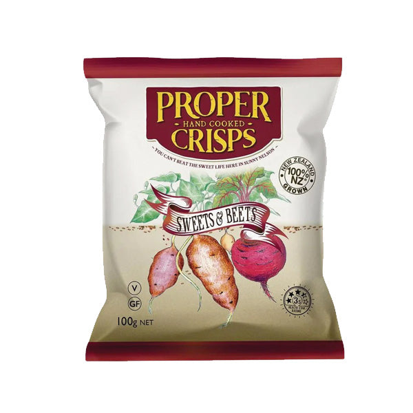 Proper Crisps Sweets & Beets 100g