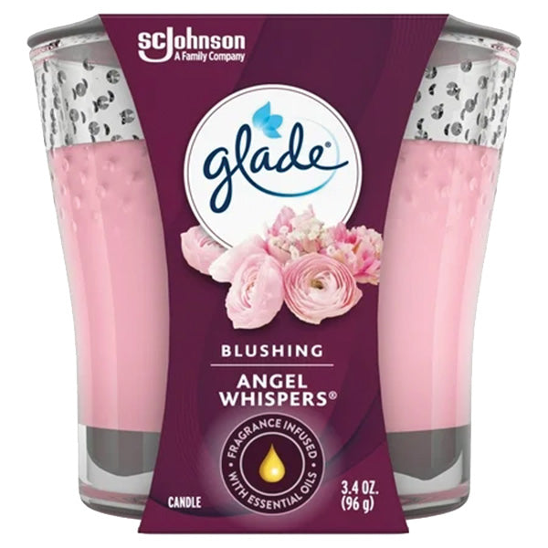 Glade Candle Blushing Angel Whispers 96g