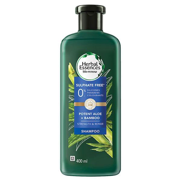 Herbal Essences Shampoo Aloe & Bamboo Strength & Repair 400ml