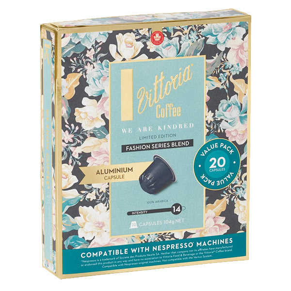 Vittoria Fashion Coffee Pods 20-Pack