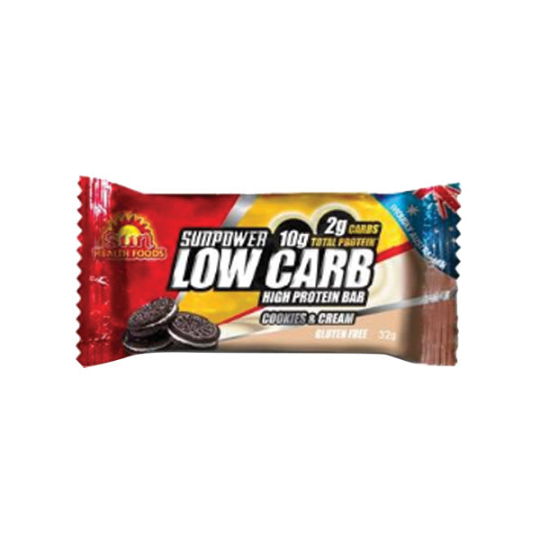 Sunpower Low Carb Protein Bar 32g Varieties