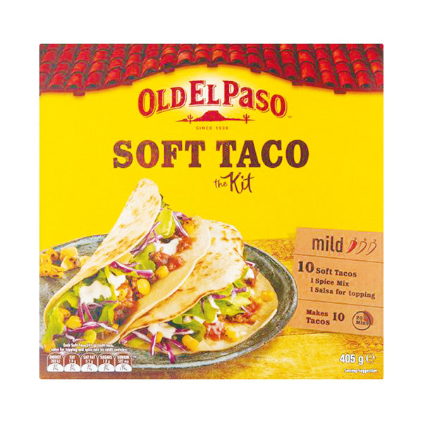Old El Paso Soft Taco Kit 405g