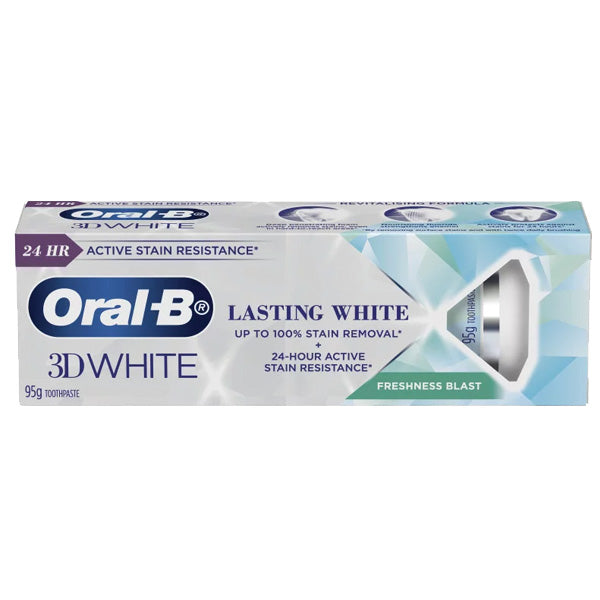 Oral B Toothpaste 3D White Freshness Blast 95g