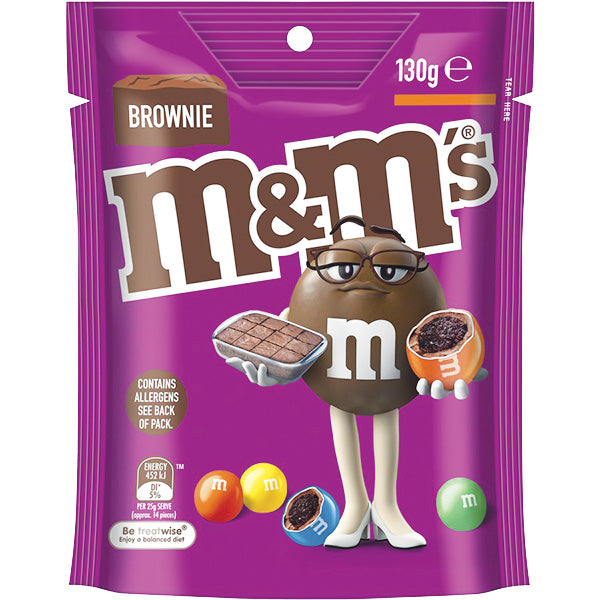 m&m's Brownie Pouch 130g - 2 for $5