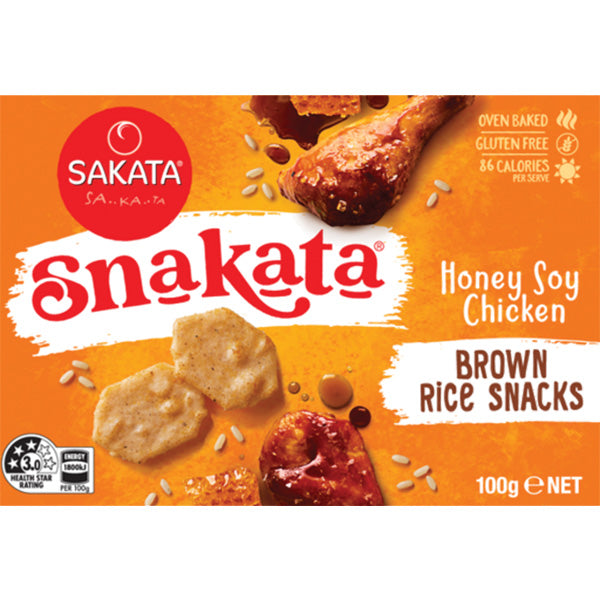 Snakata Rice Snacks 100g Varieties