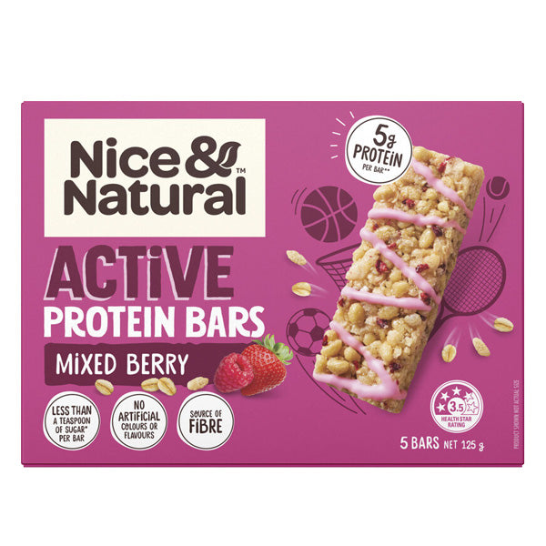 Nice & Natural Mixed Berry Protein 5-Pack