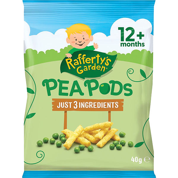 Rafferty's Garden Pea Pods 40g