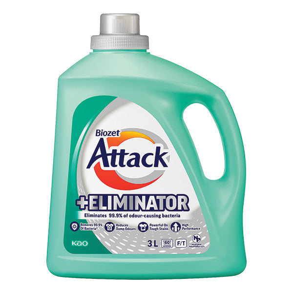 Biozet Attack Eliminator Laundry Liquid 3L (read description)