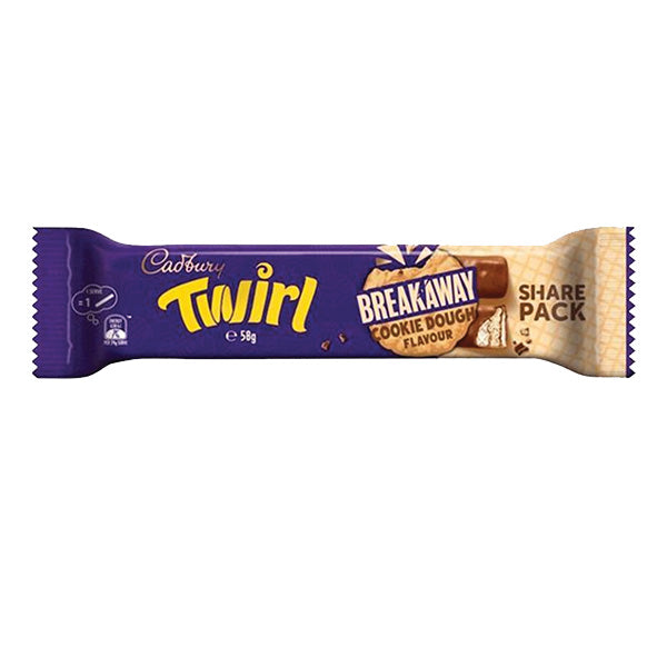 Cadbury Twirl Break Cookie Dough 58g