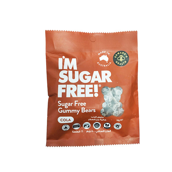 I'm Sugar Free Gummy Bear 50g Varieties