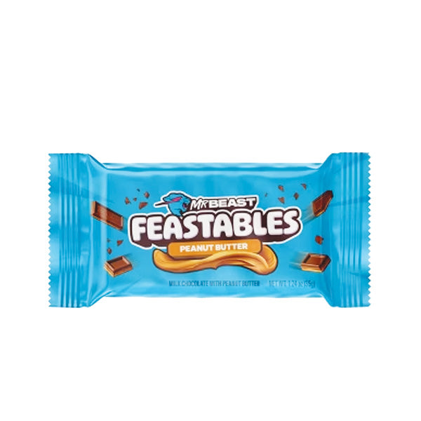 Mr Beast Feastables Peanut Butter Milk Chocolate 35g
