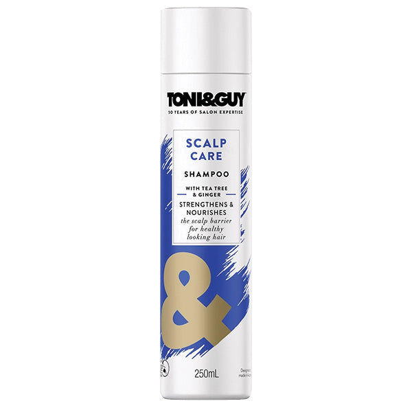 Toni & Guy Shampoo & Conditioner Scalp Care 250ml Tea Tree & Ginger Varieties