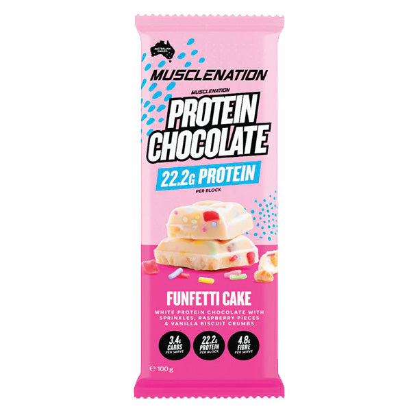 Musclenation Protein Chocolate Funfetti Cake 100g