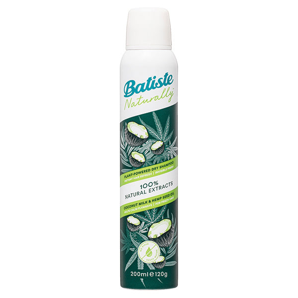 Batiste Dry Shampoo 100% Natural Extract 200ml Varieties