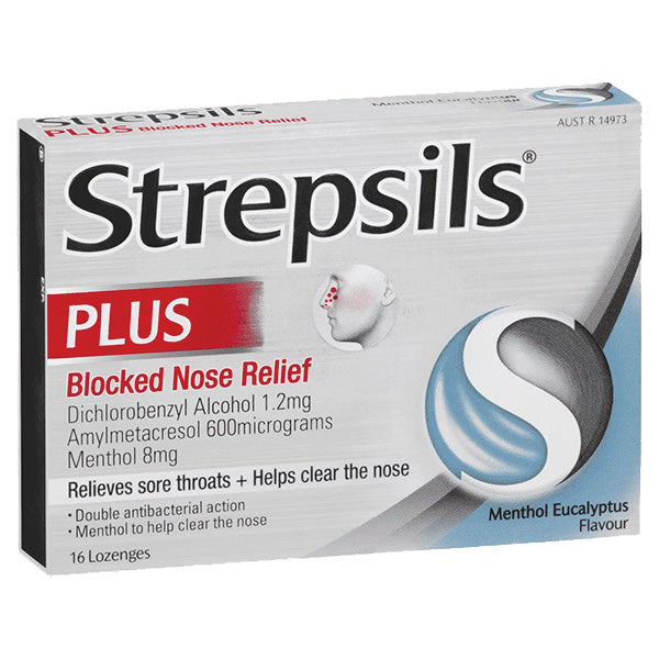 Strepsils Lozenges Menthol Eucalyptus PK16